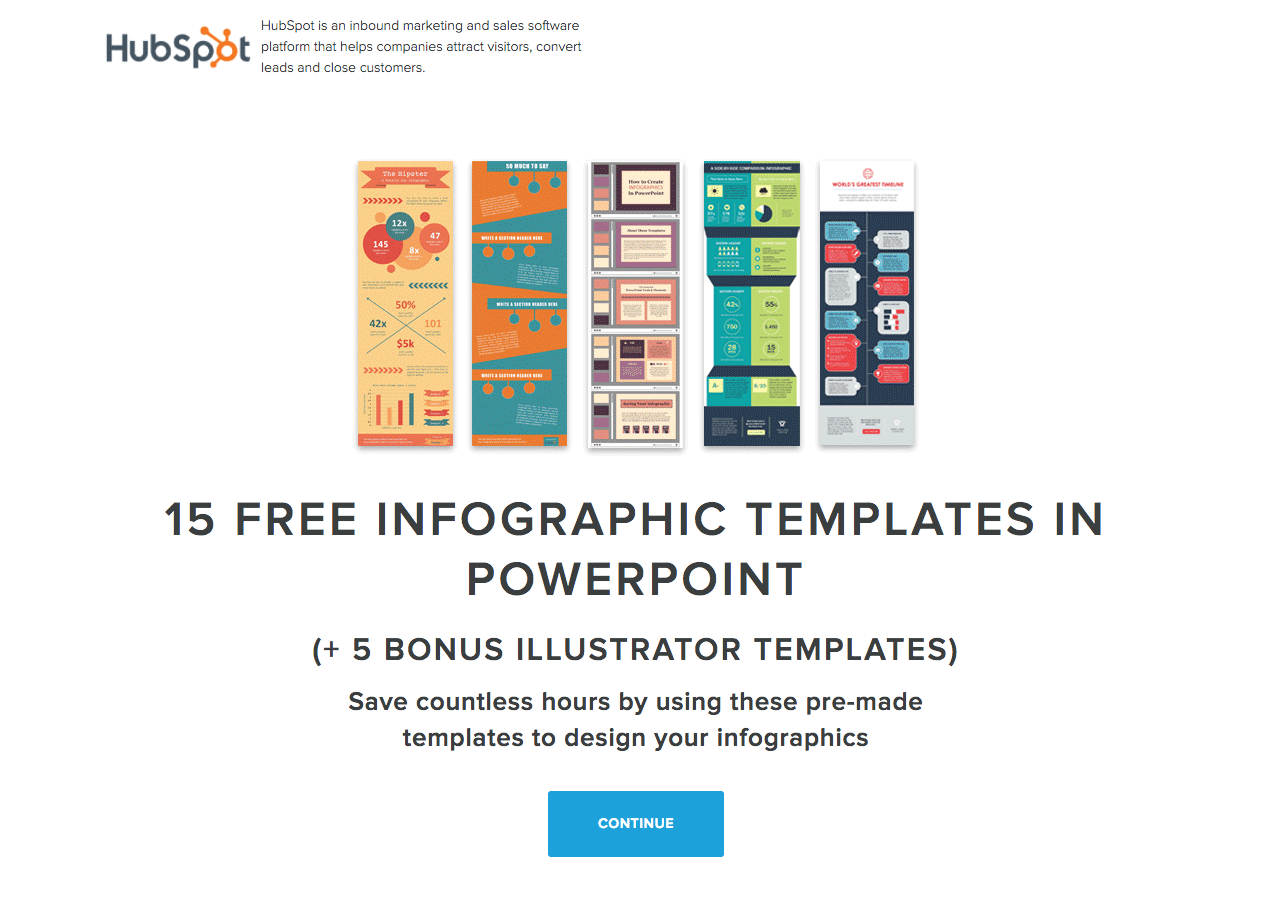 hubspot landing page image